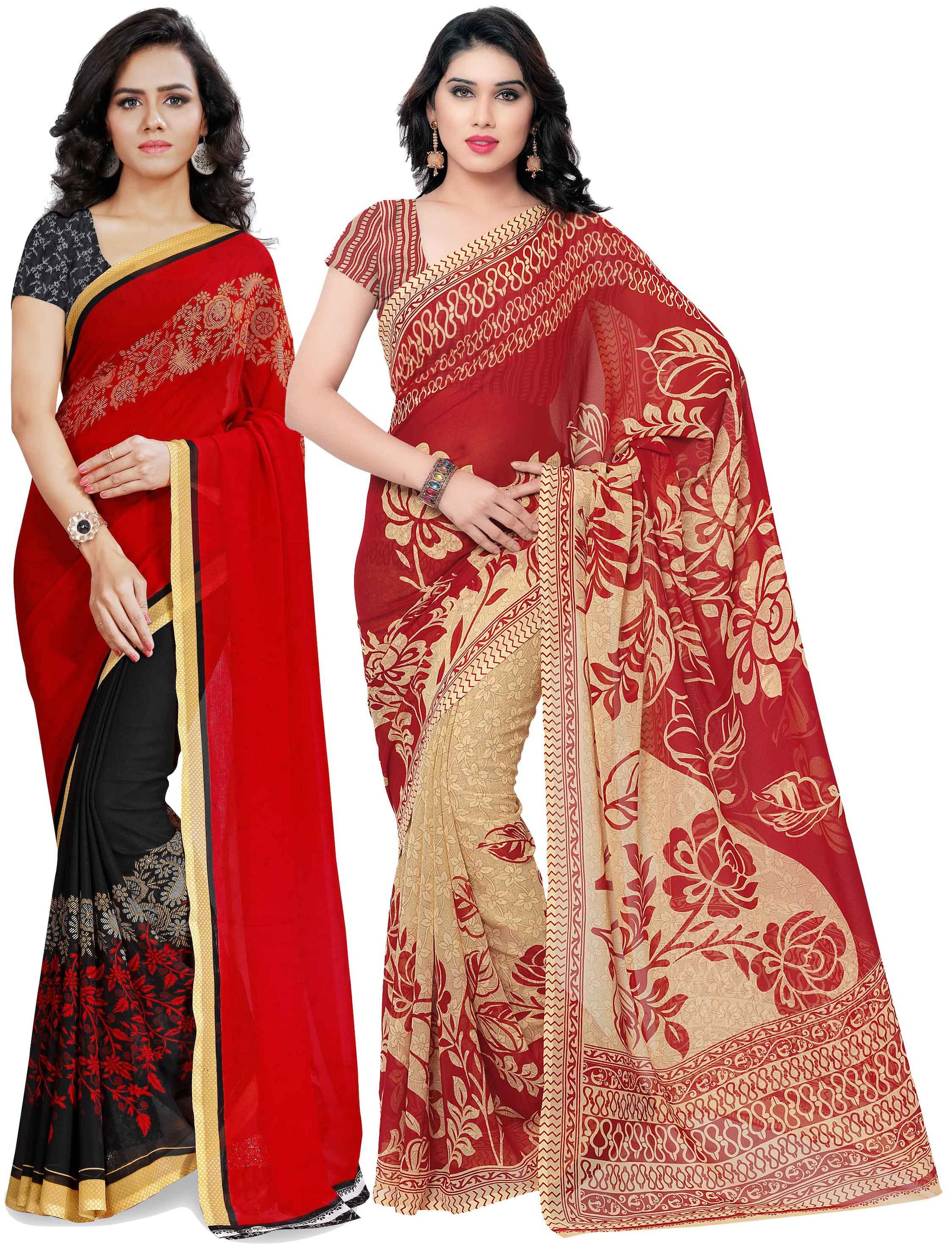 

Anand Sarees Georgette Work Printed Saree Multi
