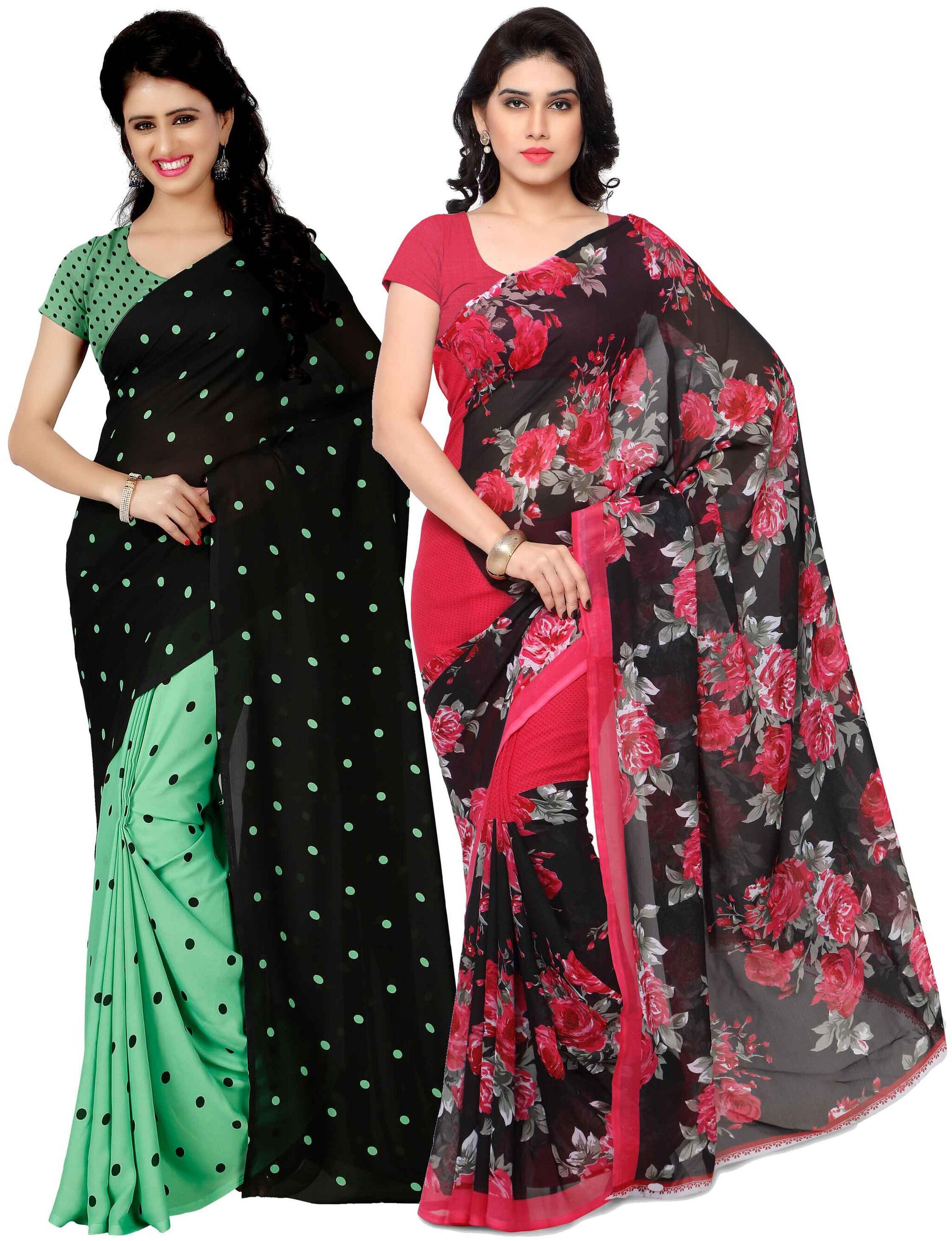 

Anand Sarees Georgette Work Printed Saree Multi
