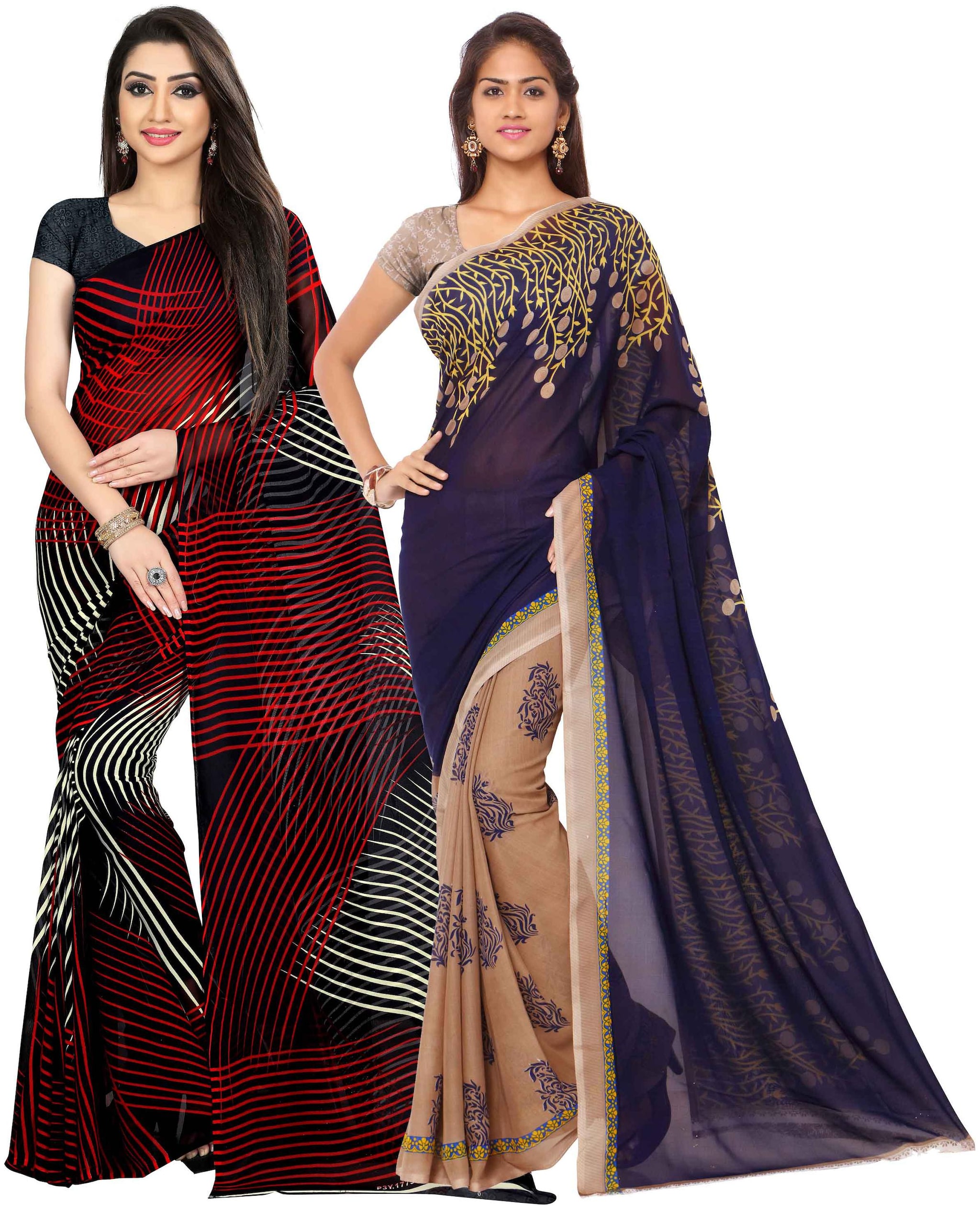 

Anand Sarees Georgette Work Printed Saree Multi