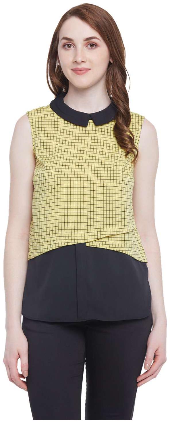 

Annabelle by Pantaloons Women s White Printed Polyester Top