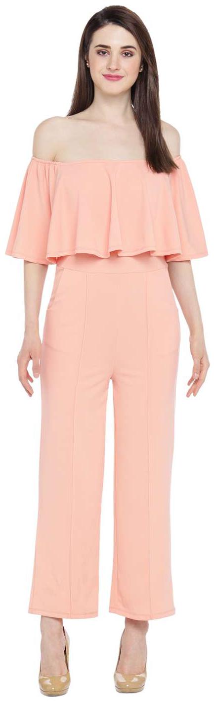

Annabelle By Pantaloons Solid Jumpsuit - Pink