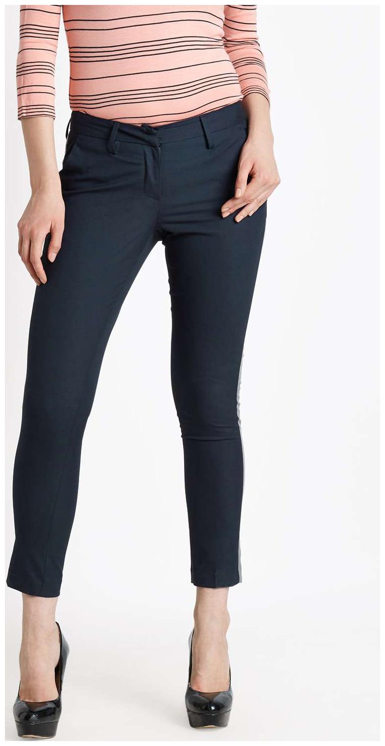 

Annabelle By Pantaloons Women Blue Slim fit Regular pants