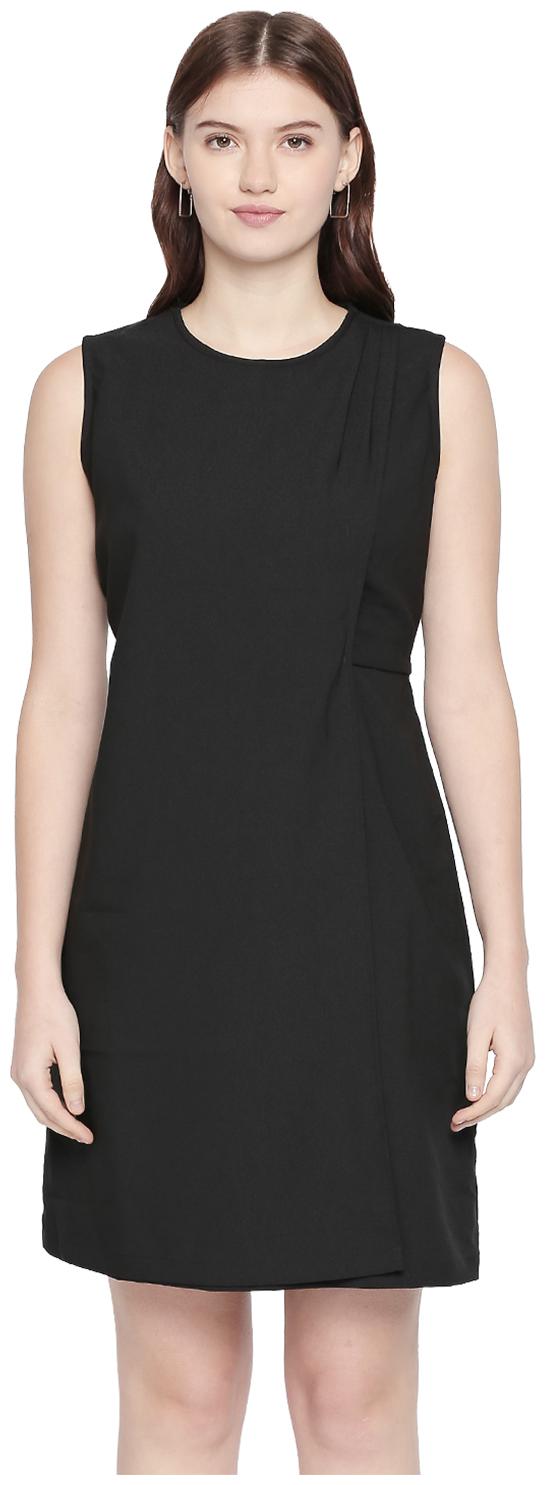 

Annabelle By Pantaloons Black Solid Bodycon dress