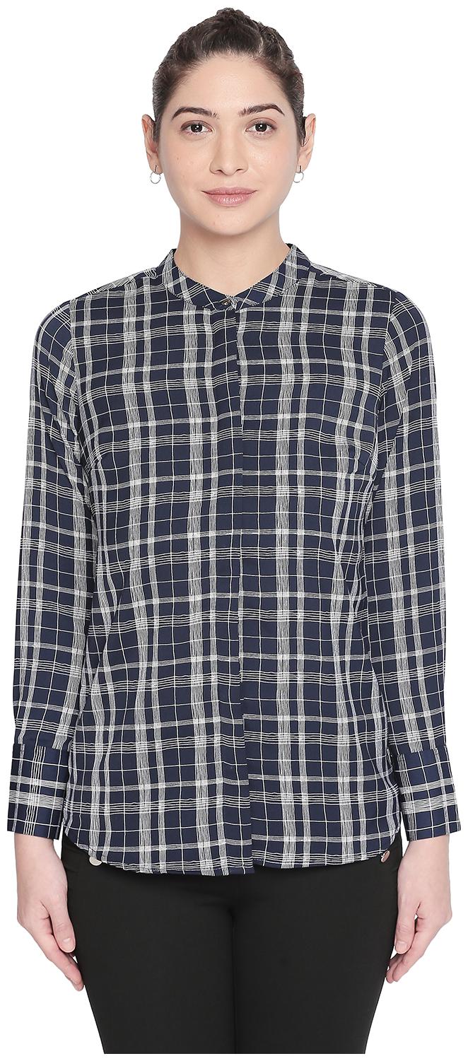 

Annabelle By Pantaloons Women Printed Regular tunic - Blue