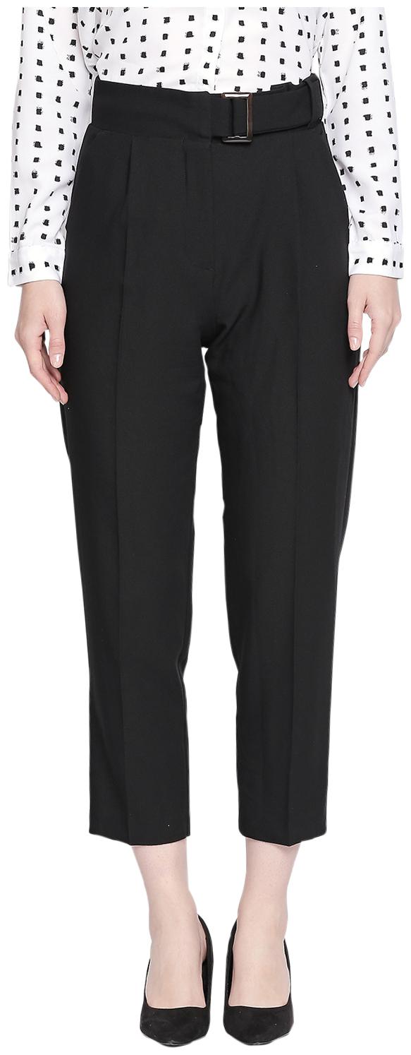 

Annabelle By Pantaloons Women Black Slim fit Regular trousers