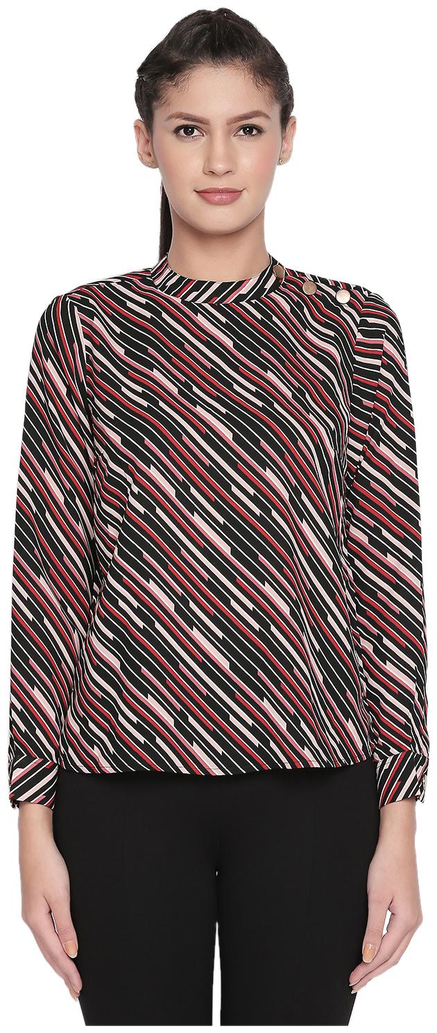 

Annabelle By Pantaloons Women Striped Regular top - Multi