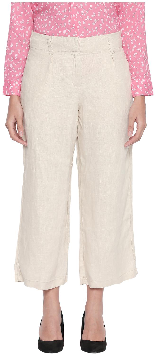 

Annabelle By Pantaloons Women Beige Regular fit Regular trousers