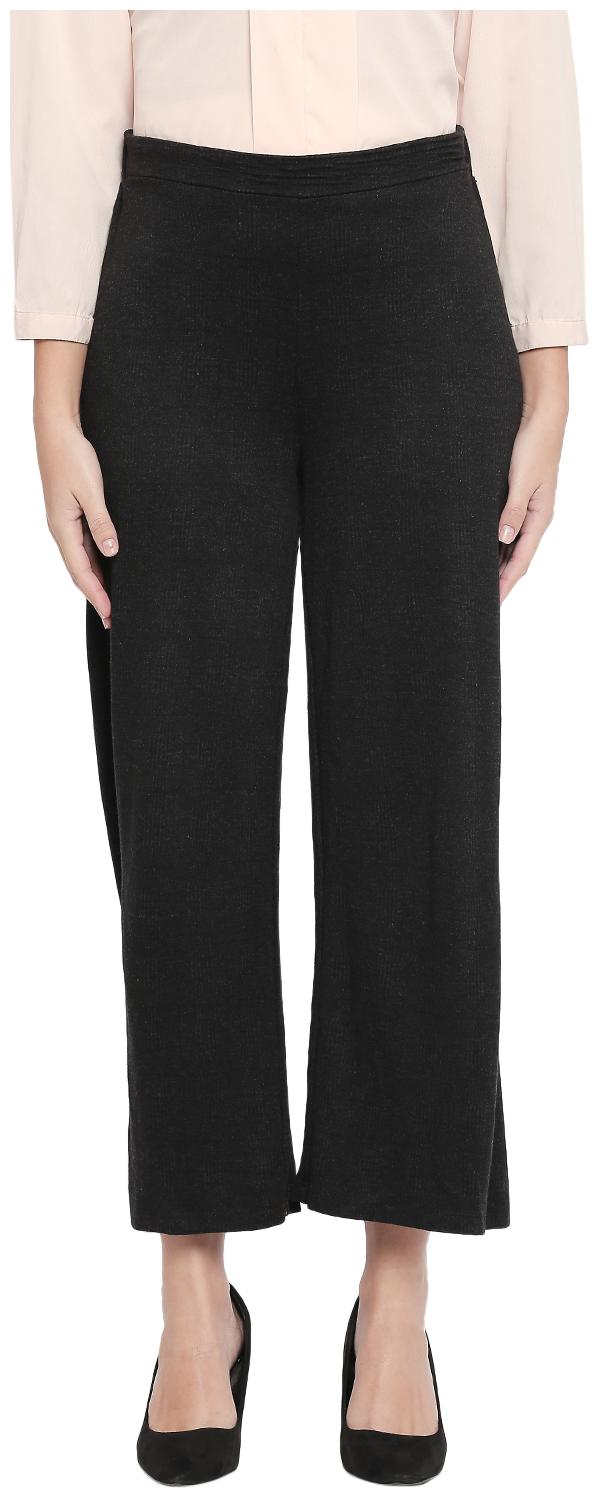 

Annabelle By Pantaloons Women Black Regular fit Regular pants
