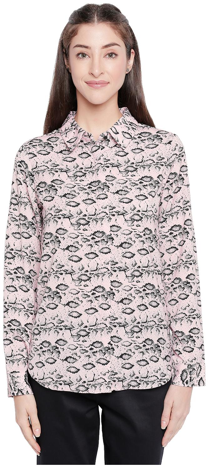 

Annabelle By Pantaloons Women Printed Shirt style - Pink