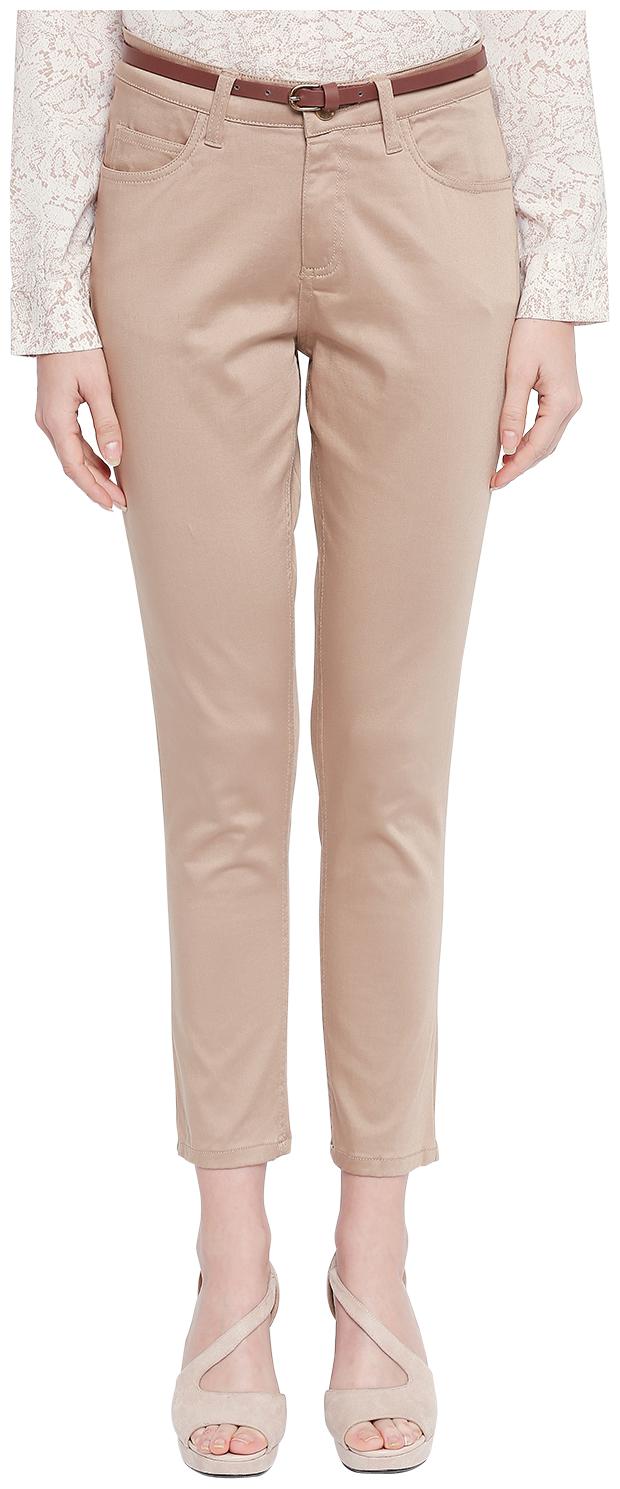 

Annabelle By Pantaloons Women Khaki Regular fit Chinos