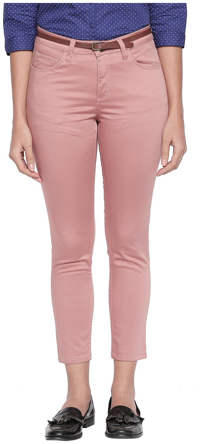 

Annabelle By Pantaloons Women Pink Slim fit Chinos