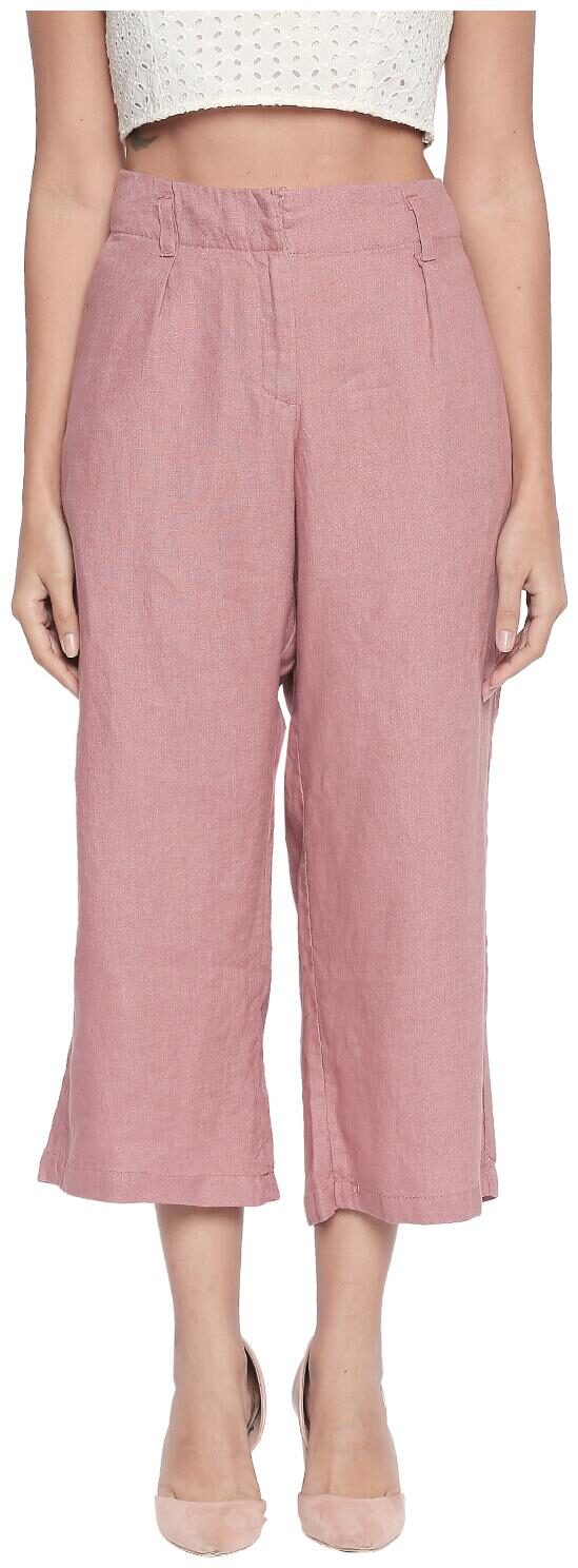 

Annabelle By Pantaloons Women Pink Regular fit Regular trousers