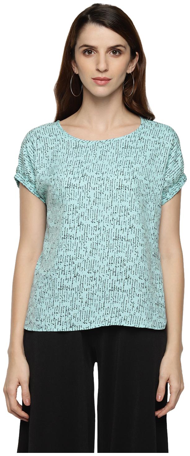 

Annabelle By Pantaloons Women Printed Regular top - Blue