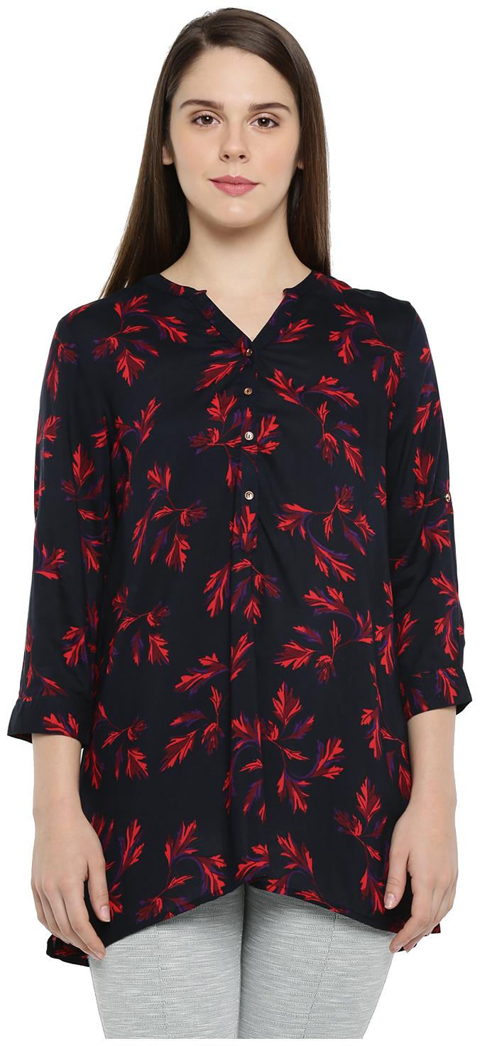 

Annabelle By Pantaloons Women Printed Regular top - Blue