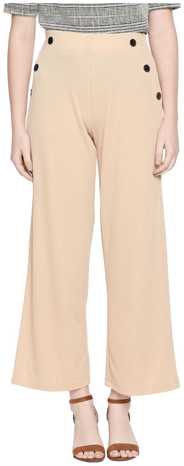 

Annabelle By Pantaloons Women Beige Regular fit Regular trousers