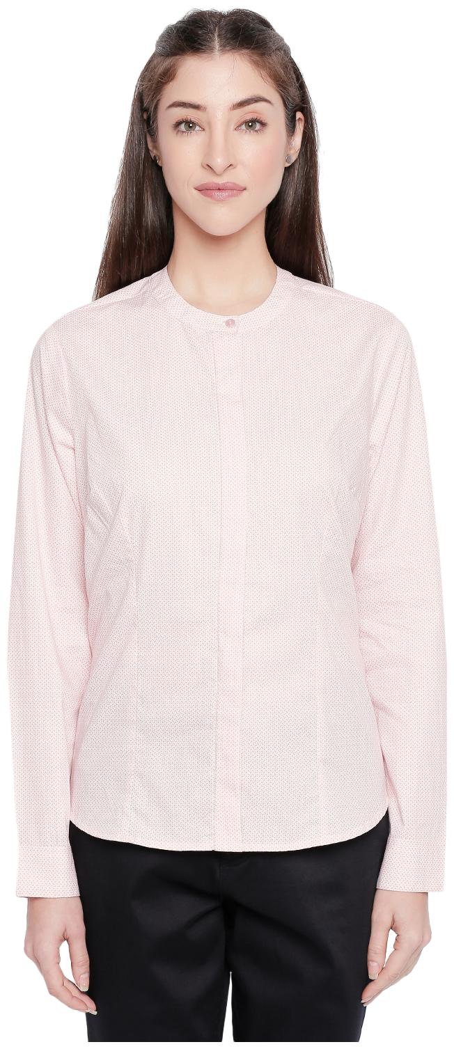 

Annabelle By Pantaloons Women Pink Printed Regular Fit Shirt