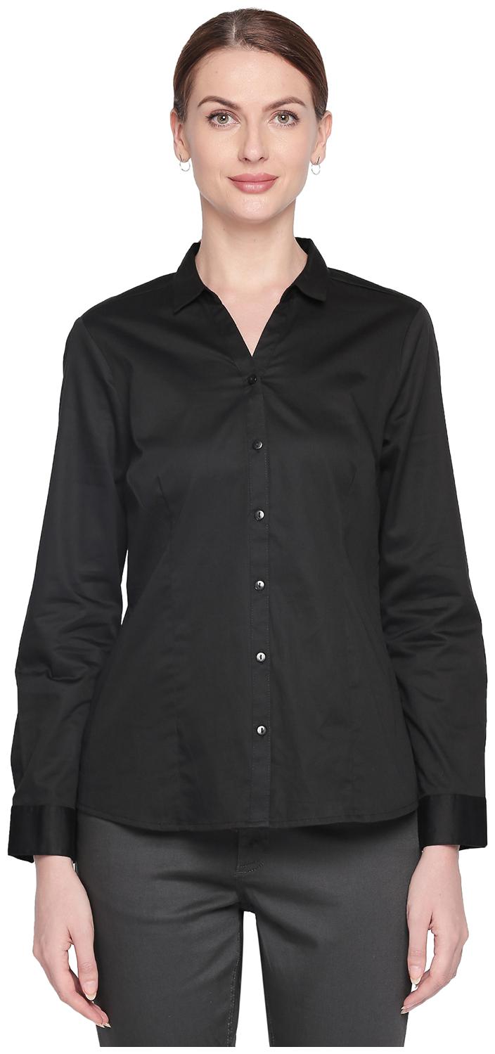 

Annabelle By Pantaloons Women Solid Shirt style - Black