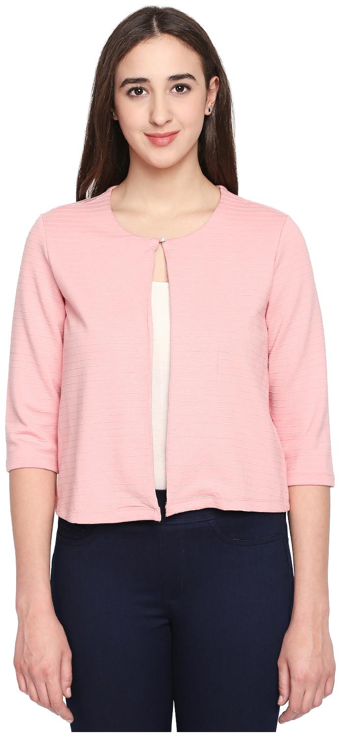 

Annabelle By Pantaloons Women Shrug - Pink
