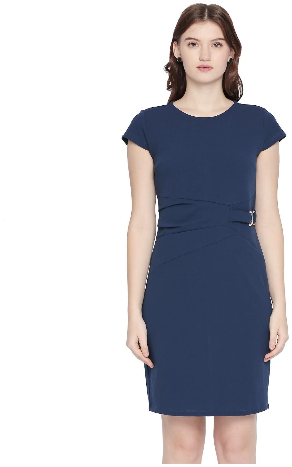 

Annabelle By Pantaloons Green Solid Bodycon dress