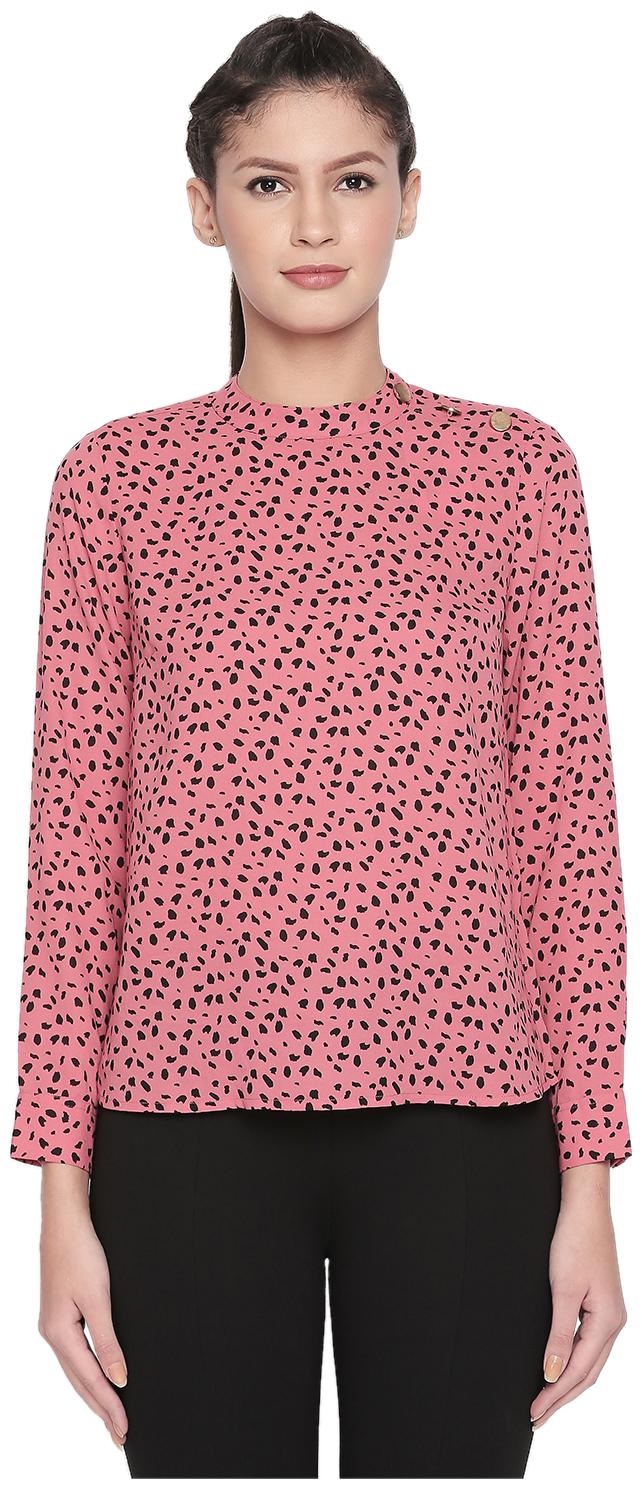 

Annabelle By Pantaloons Women Printed Regular top - Peach