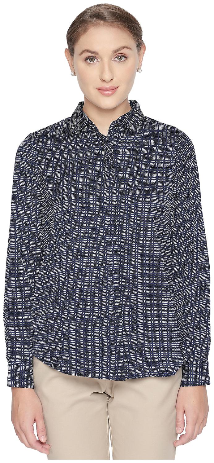 

Annabelle By Pantaloons Women Printed Shirt style - Blue