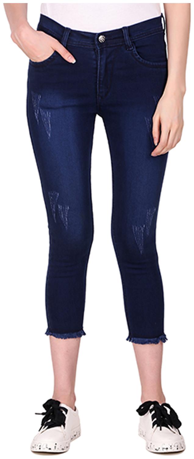 

Ansh Fashion Wear Women Blue Straight fit Jeans