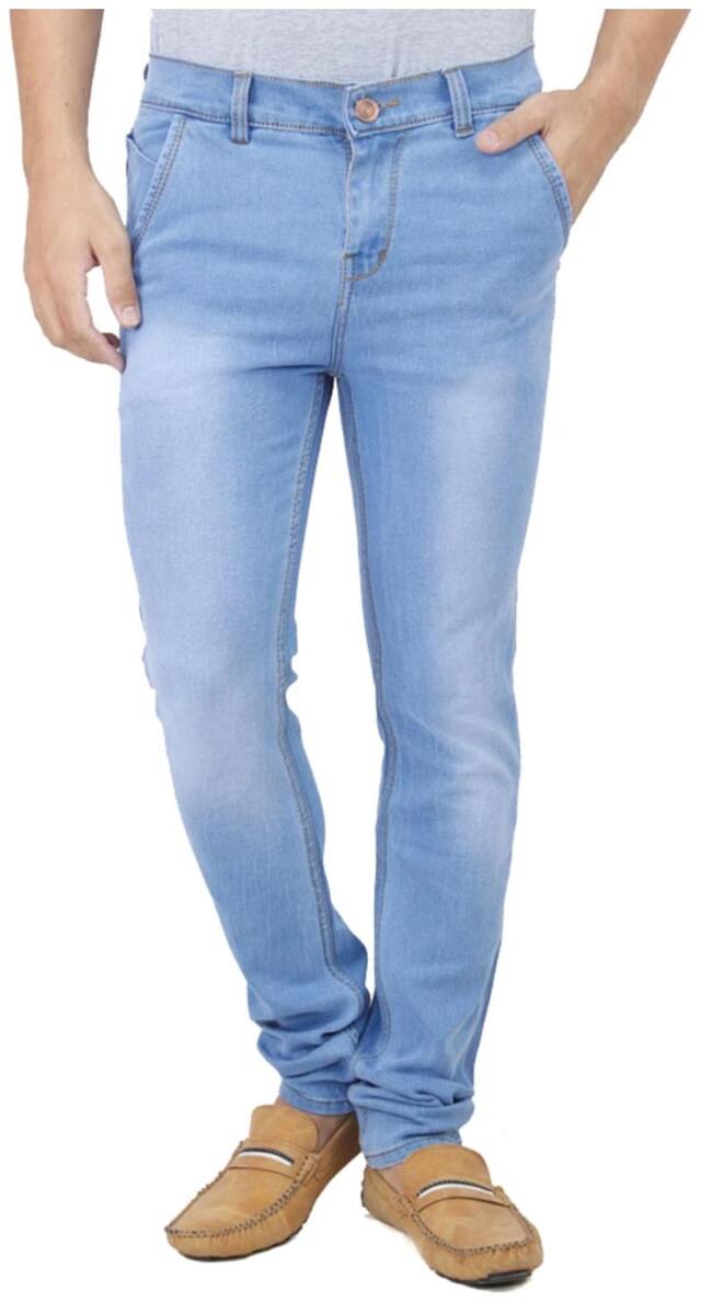 Ansh Fashion Wear Men Blue Slim Fit Jeans