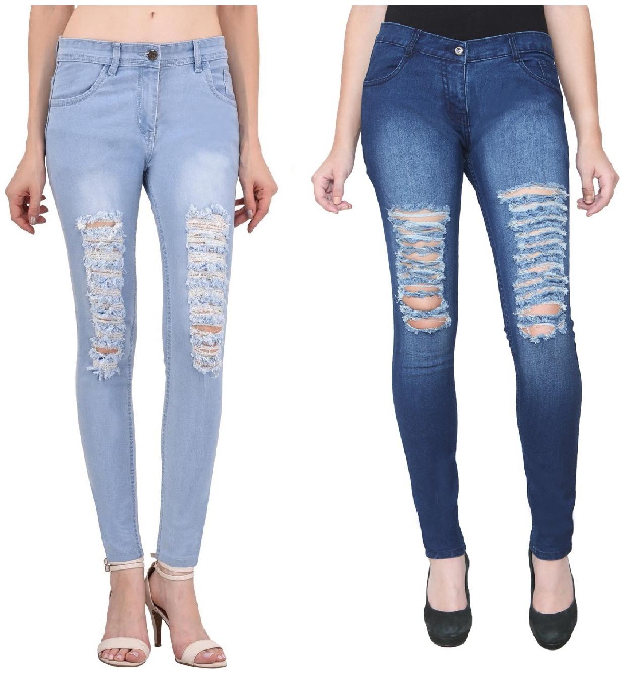 

Ansh Fashion Wear Women Blue Straight fit Jeans