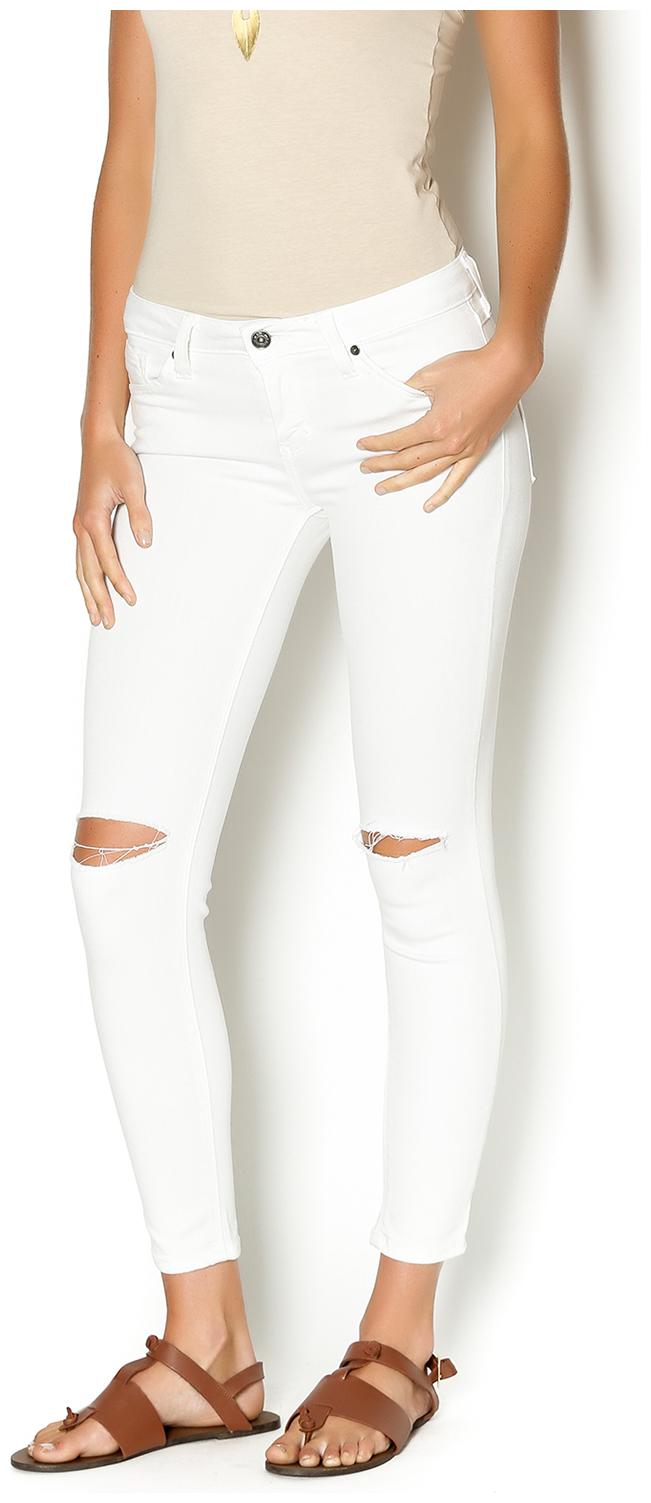 

Ansh Fashion Wear Women White Straight fit Jeans