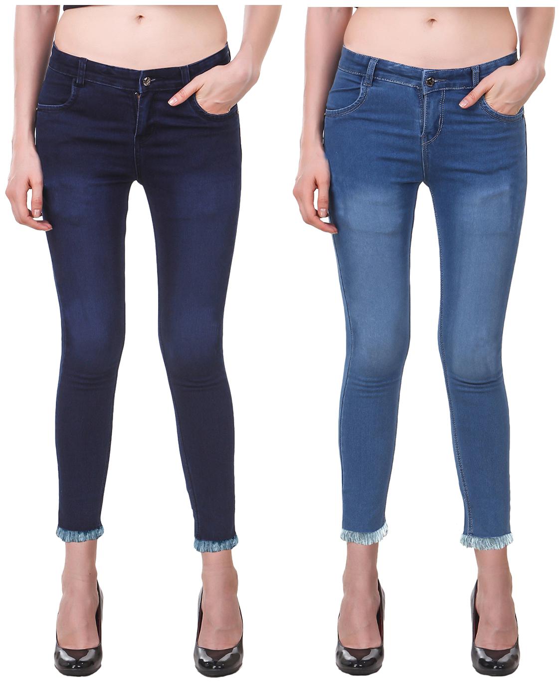 

Ansh Fashion Wear Women Blue Straight fit Jeans