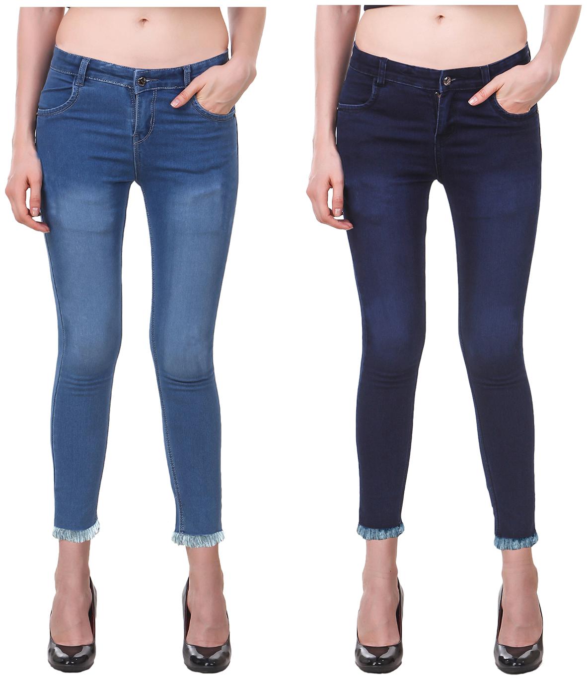 

Ansh Fashion Wear Women Blue Straight fit Jeans