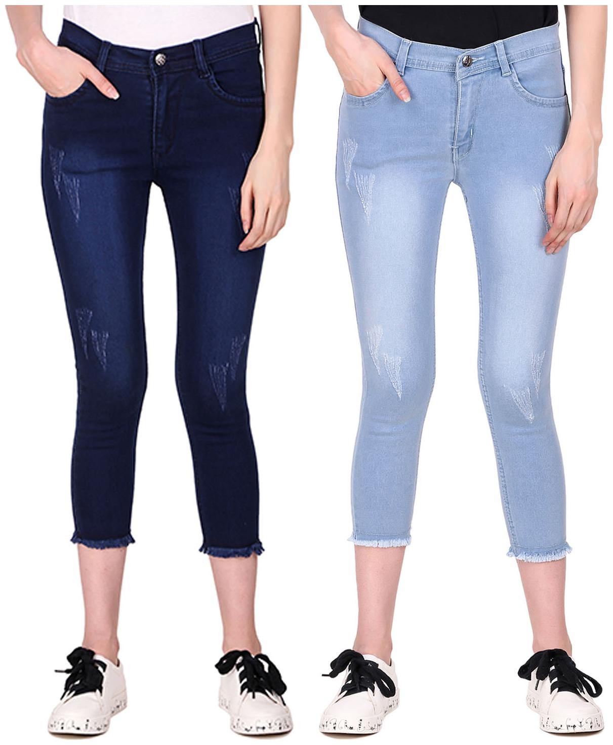 

Ansh Fashion Wear Women Blue Straight fit Jeans