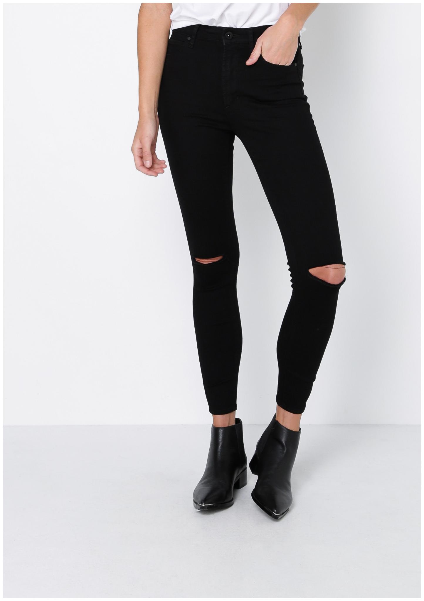 

Ansh Fashion Wear Women Black Straight fit Jeans
