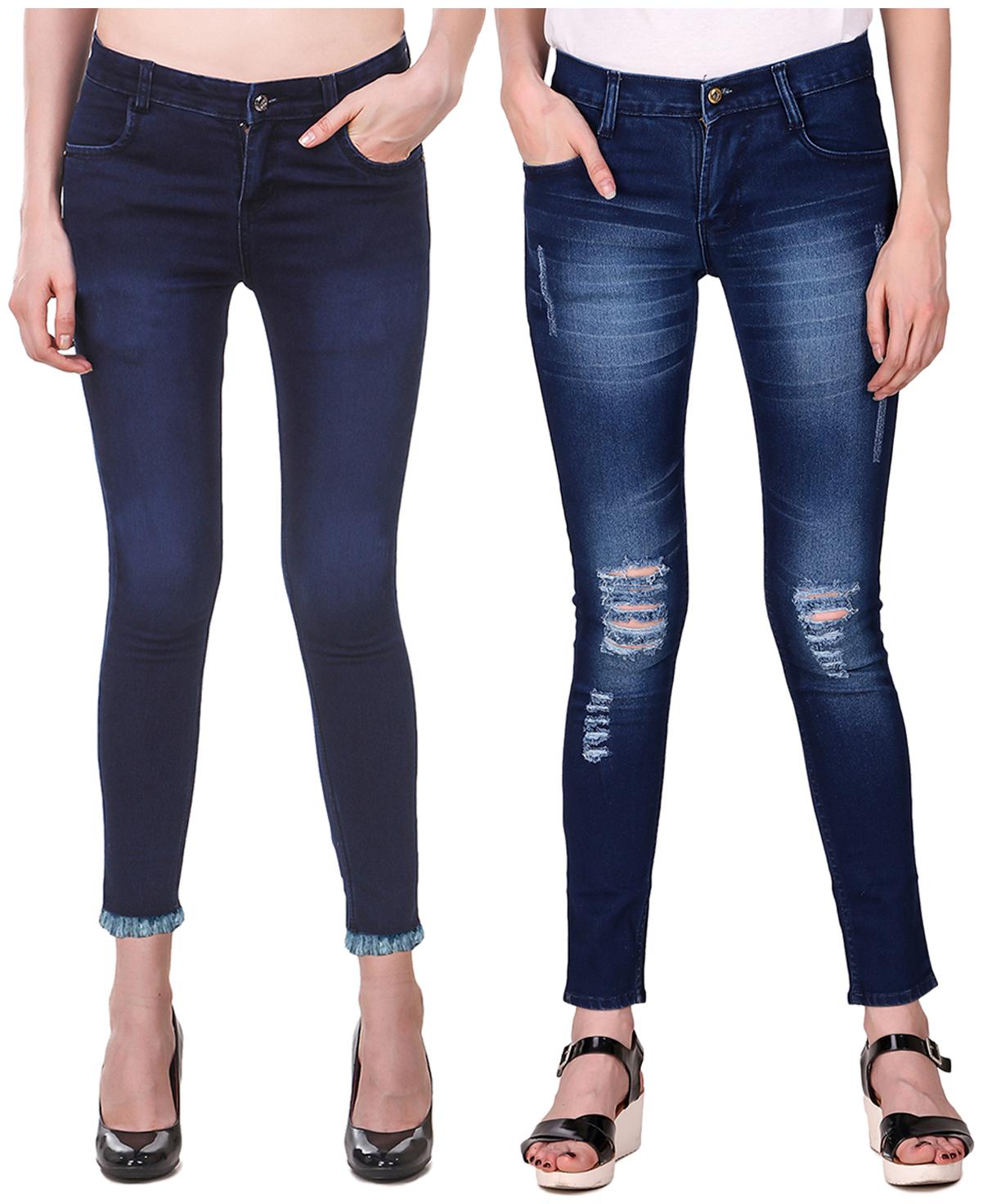 

Ansh Fashion Wear Women Blue Straight fit Jeans