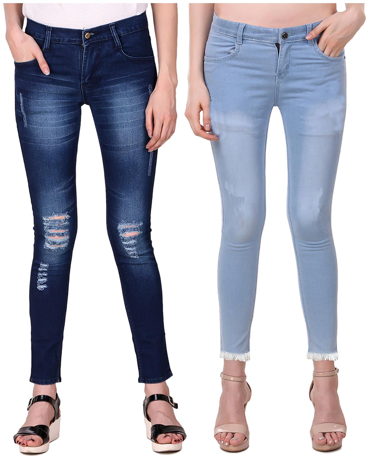 

Ansh Fashion Wear Women Blue Straight fit Jeans