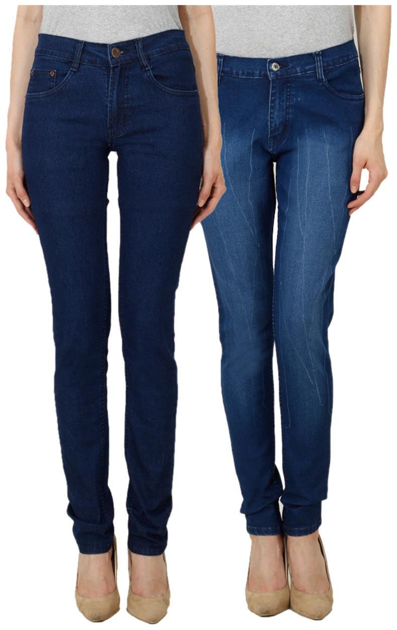 

Ansh Fashion Wear Women Blue Straight fit Jeans