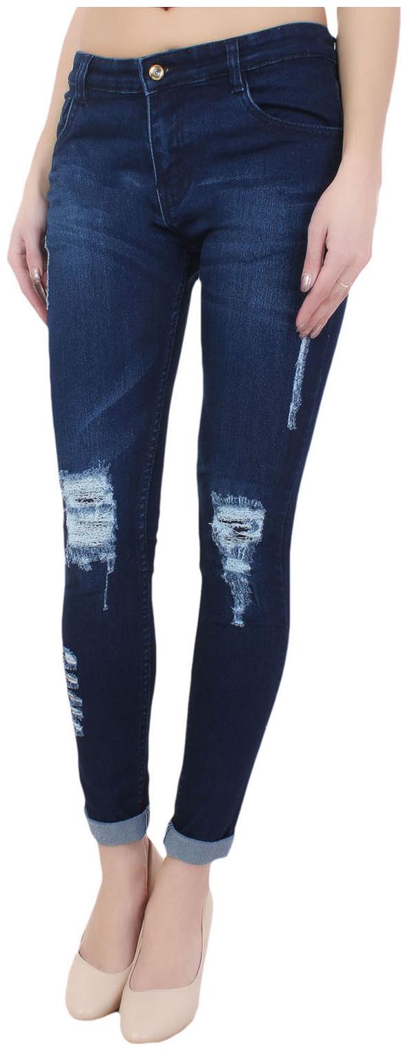 

Ansh Fashion Wear Women Blue Straight fit Jeans