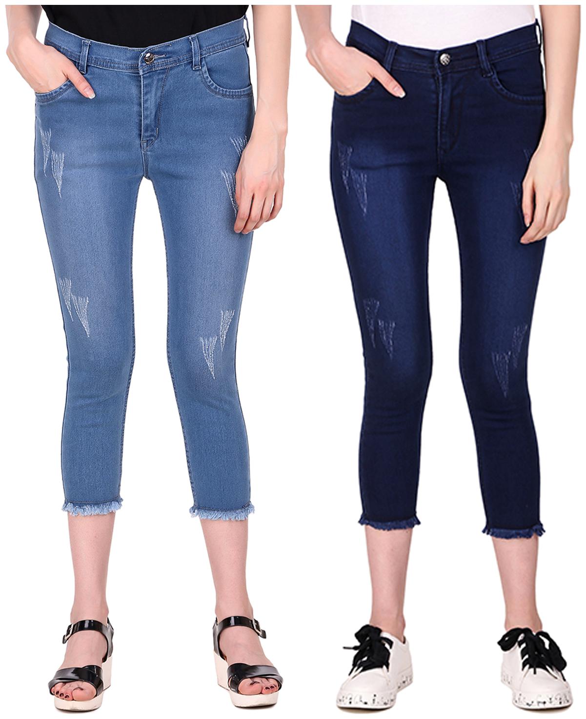 

Ansh Fashion Wear Women Blue Straight fit Jeans