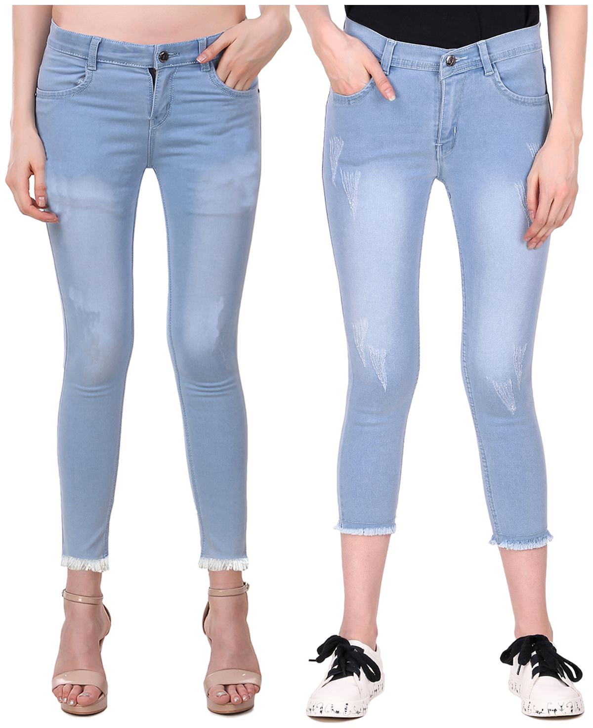 

Ansh Fashion Wear Women Blue Straight fit Jeans
