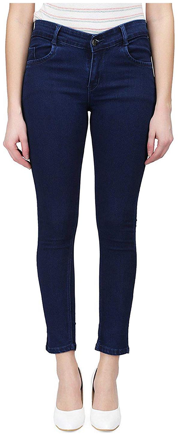 

Ansh Fashion Wear Women Blue Straight fit Jeans