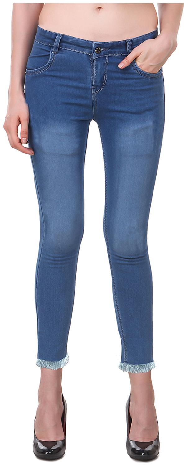 

Ansh Fashion Wear Women Blue Straight fit Jeans