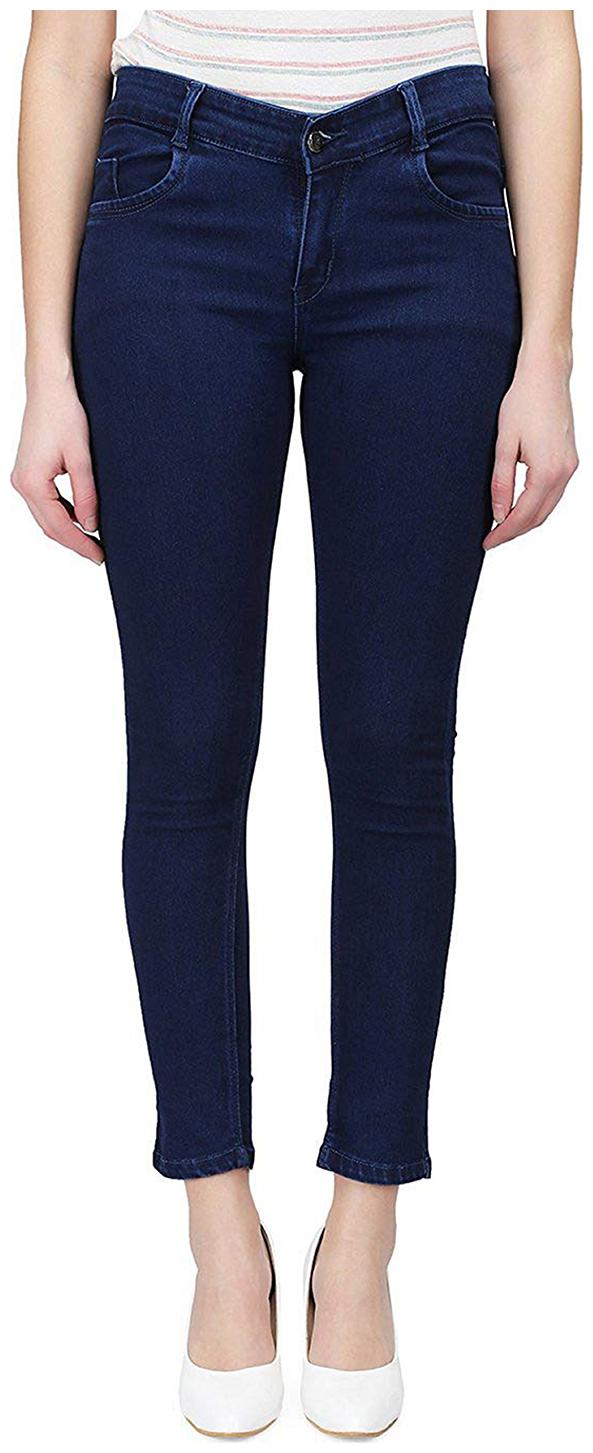 

Ansh Fashion Wear Women Blue Straight fit Jeans