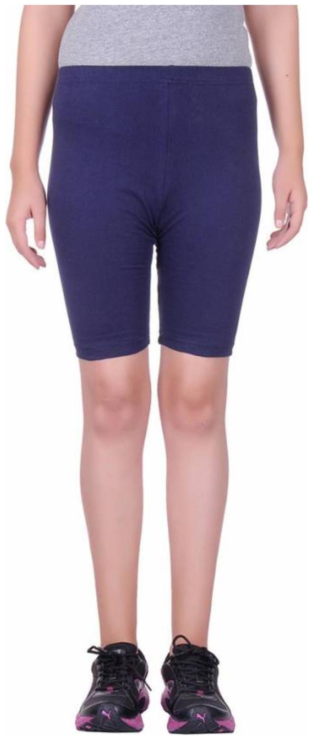 

Ansh Fashion Wear Women Solid Sport shorts - Blue
