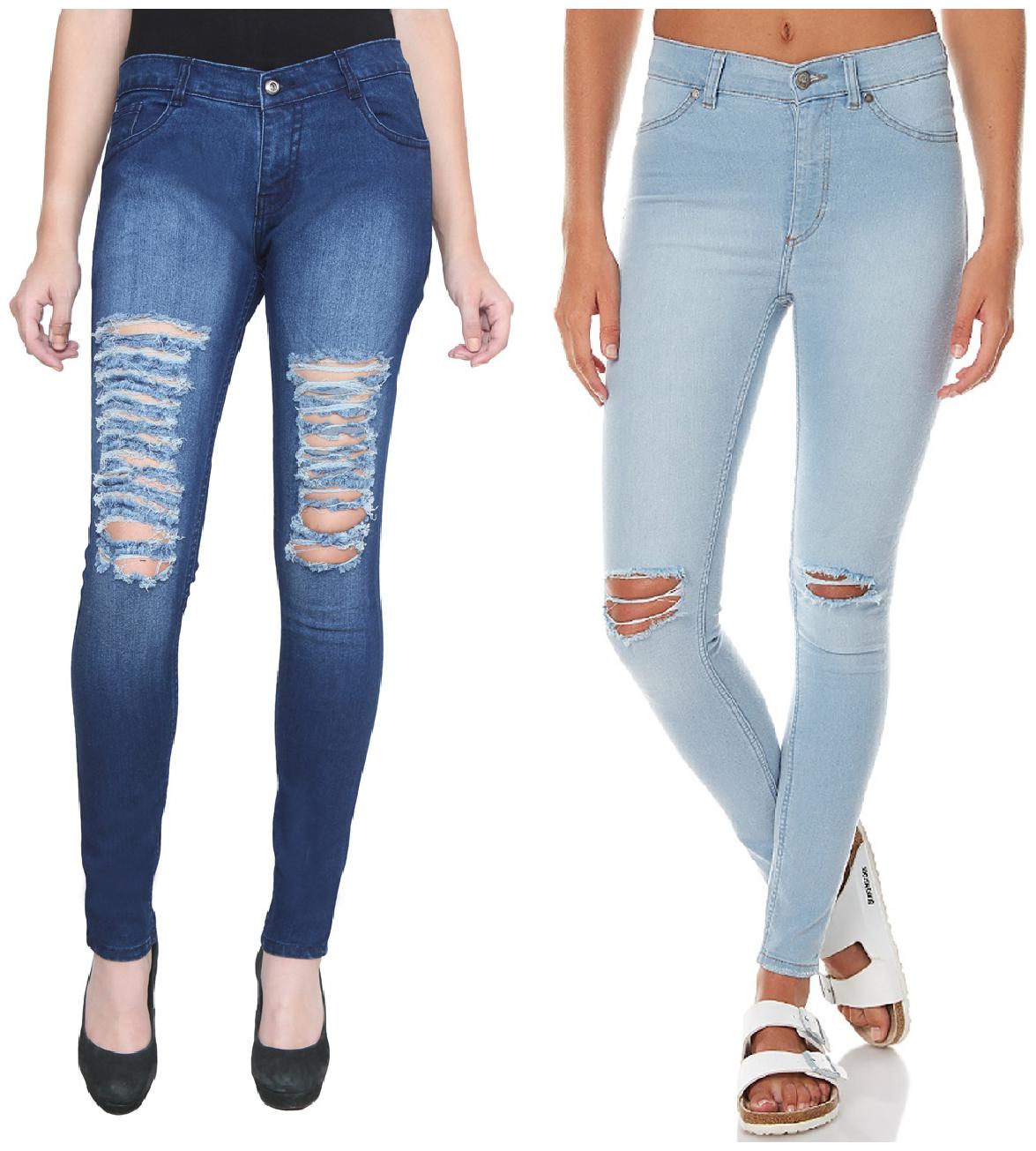 

Ansh Fashion Wear Women Blue Straight fit Jeans