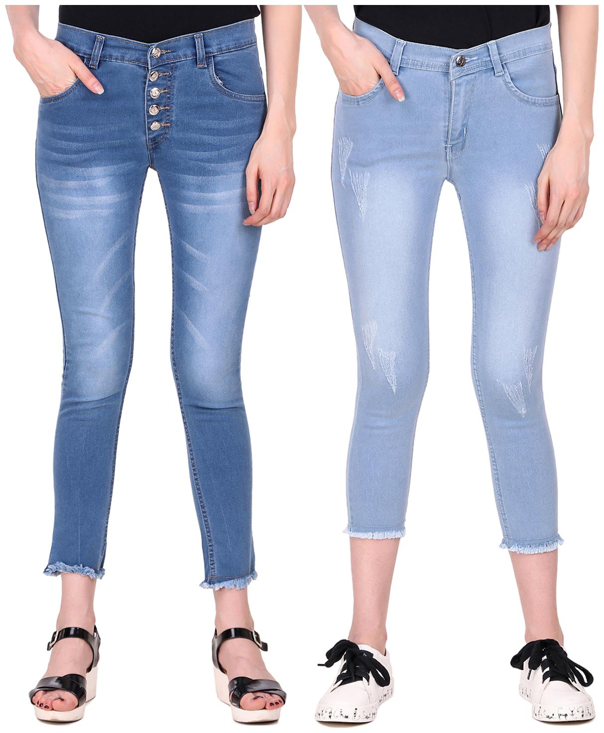 

Ansh Fashion Wear Women Blue Straight fit Jeans