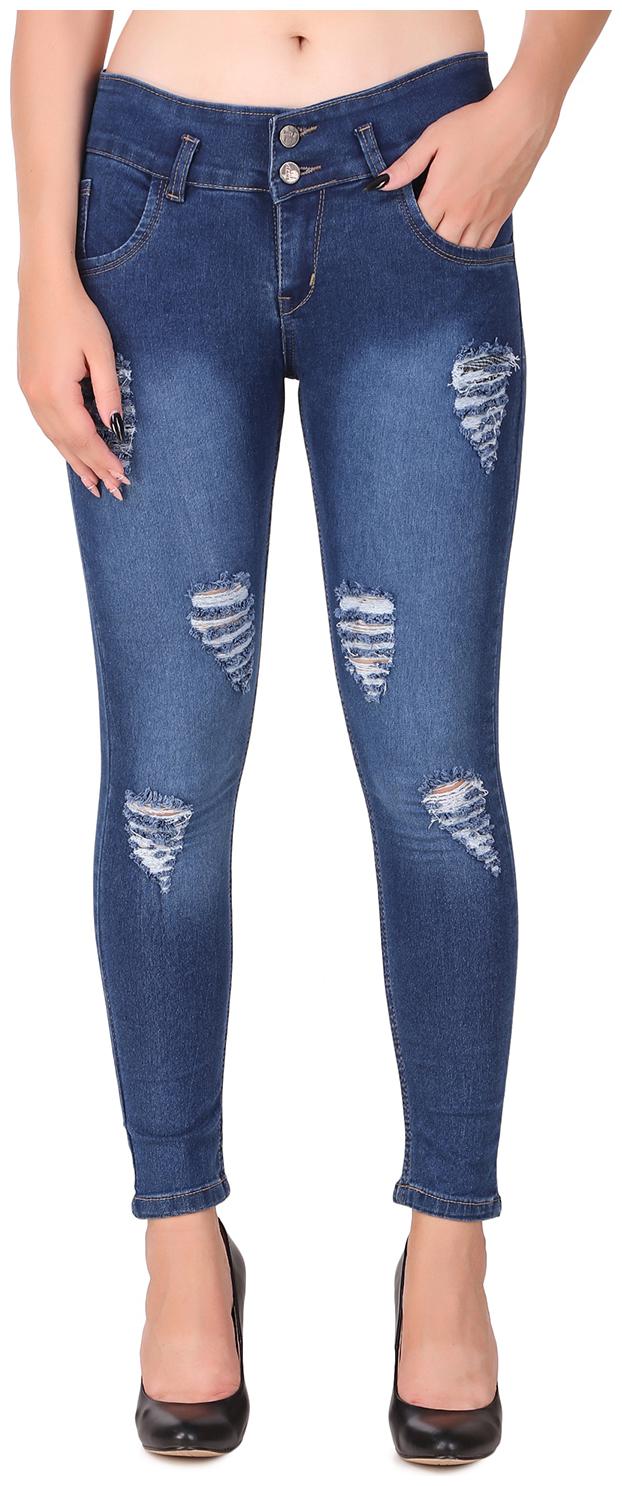 

Ansh Fashion Wear Women Blue Straight fit Jeans