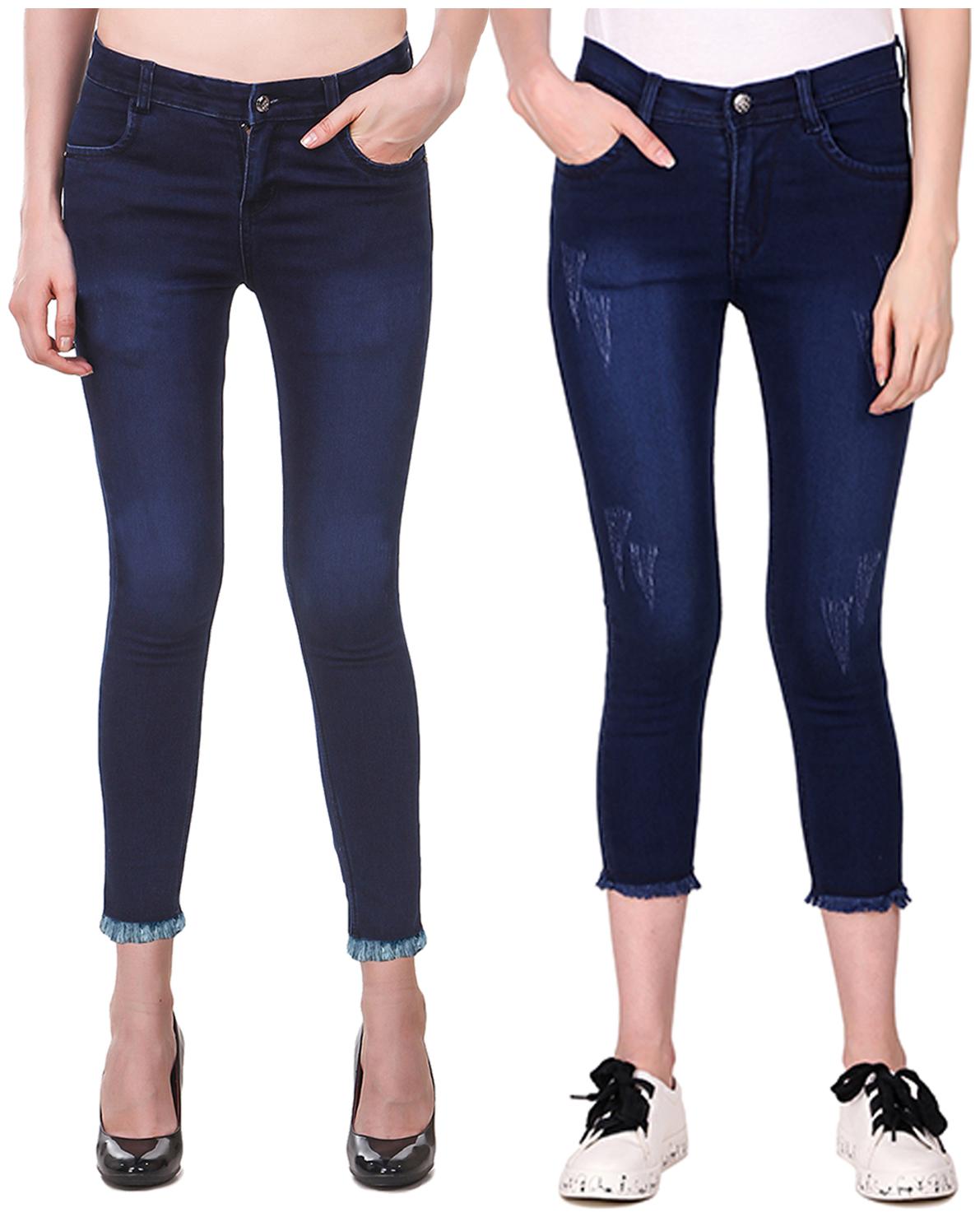 

Ansh Fashion Wear Women Blue Straight fit Jeans