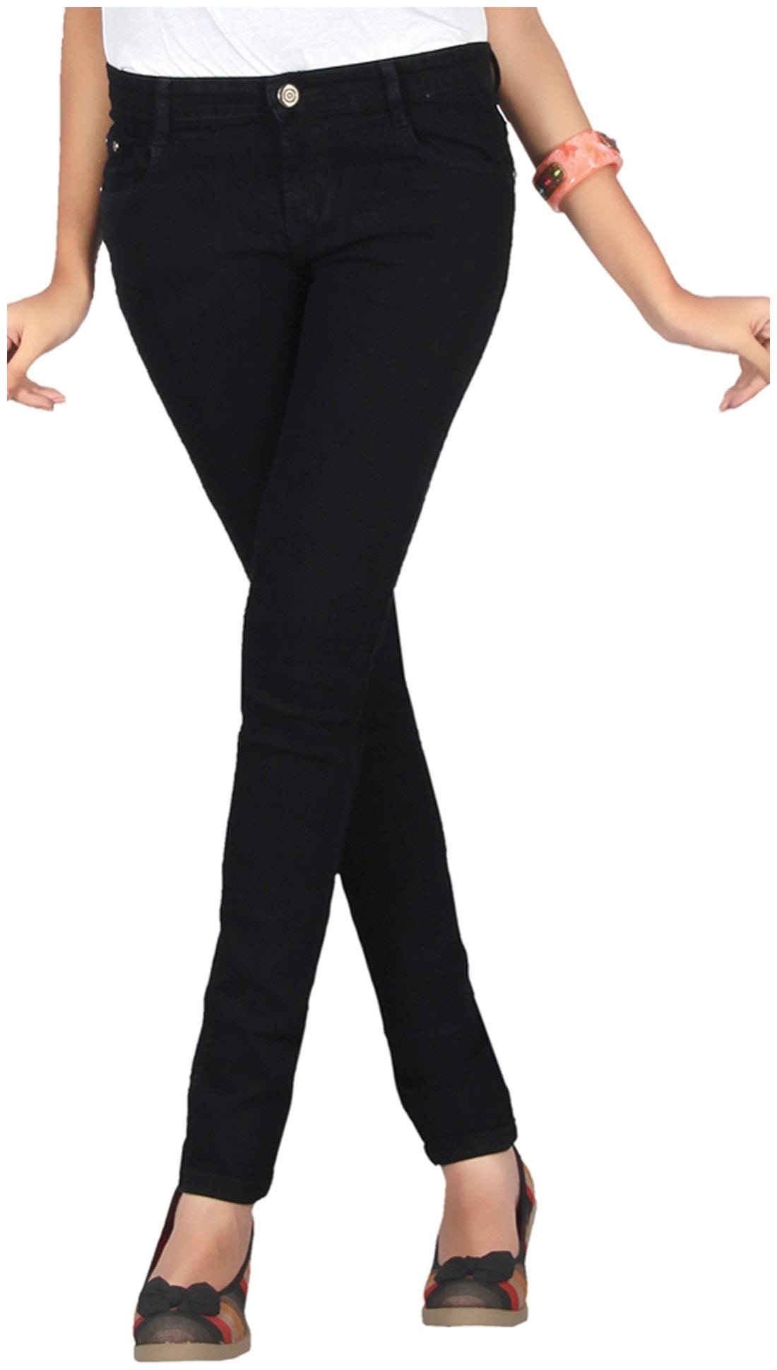 

Ansh Fashion Wear Women Black Slim fit Jeans