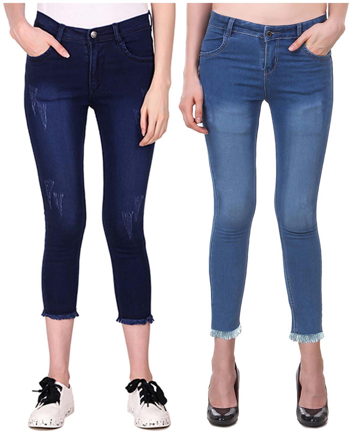 

Ansh Fashion Wear Women Blue Straight fit Jeans