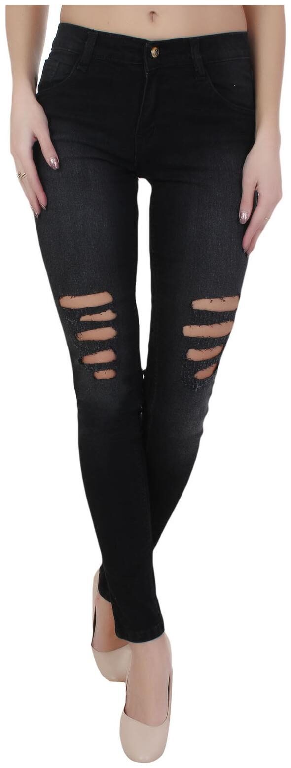 

Ansh Fashion Wear Women Black Straight fit Jeans